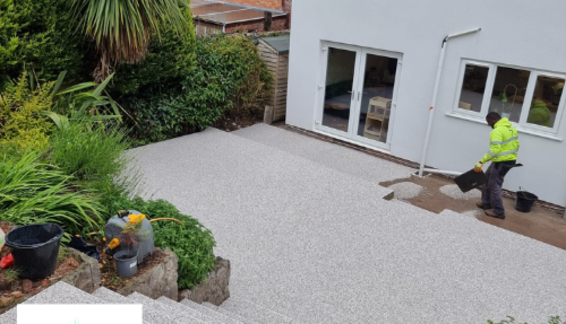 for paving with logo