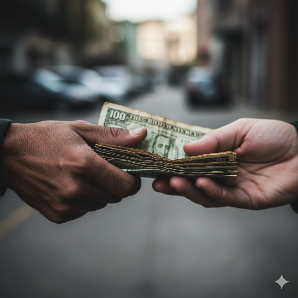 Large cash payments upfront are a classic red flag—always insist on traceable transactions and receipts.