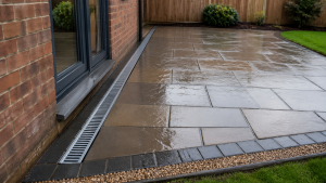 Proper drainage built