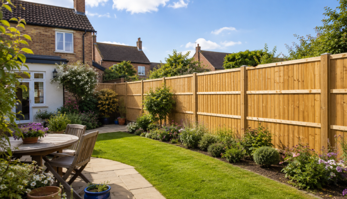 Tidy suburban garden in the Southwest